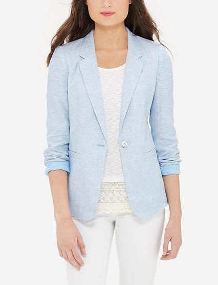 petite linen blazer|Womens Petite Linen Blazers